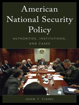 cover image of American National Security Policy